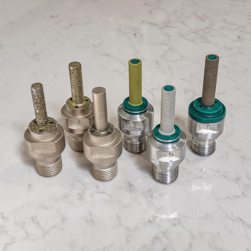 Flat Polishing Set for Granite & Quartz - Ø10