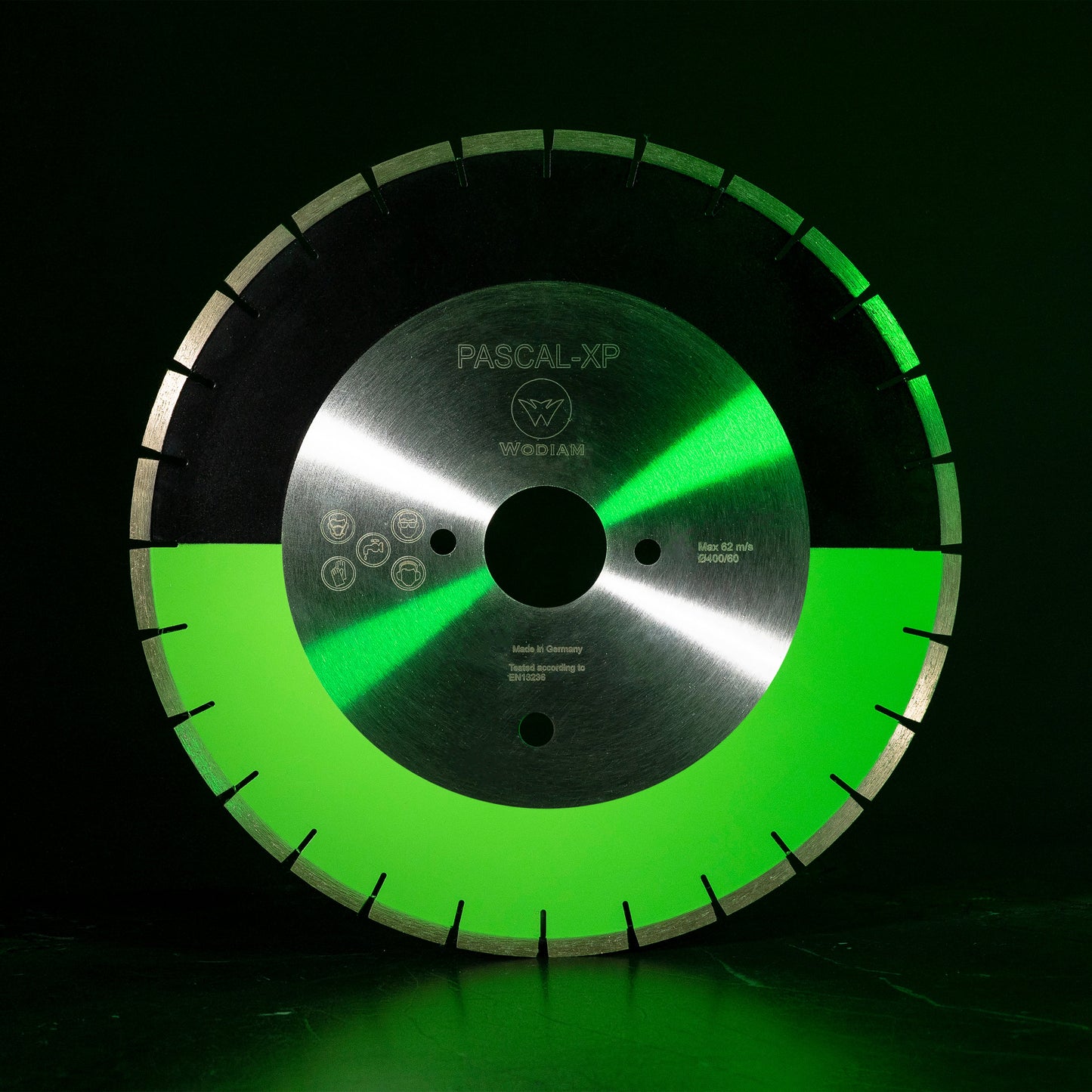 Pascal- XP - Blades for Variable speed rpm saw cutting Sintered materials