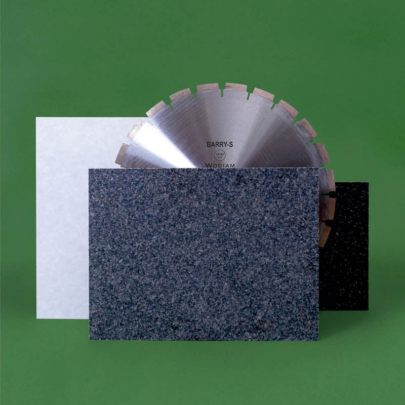 Barry - Blades for Fixed speed rpm saw cutting Granite / Quartz