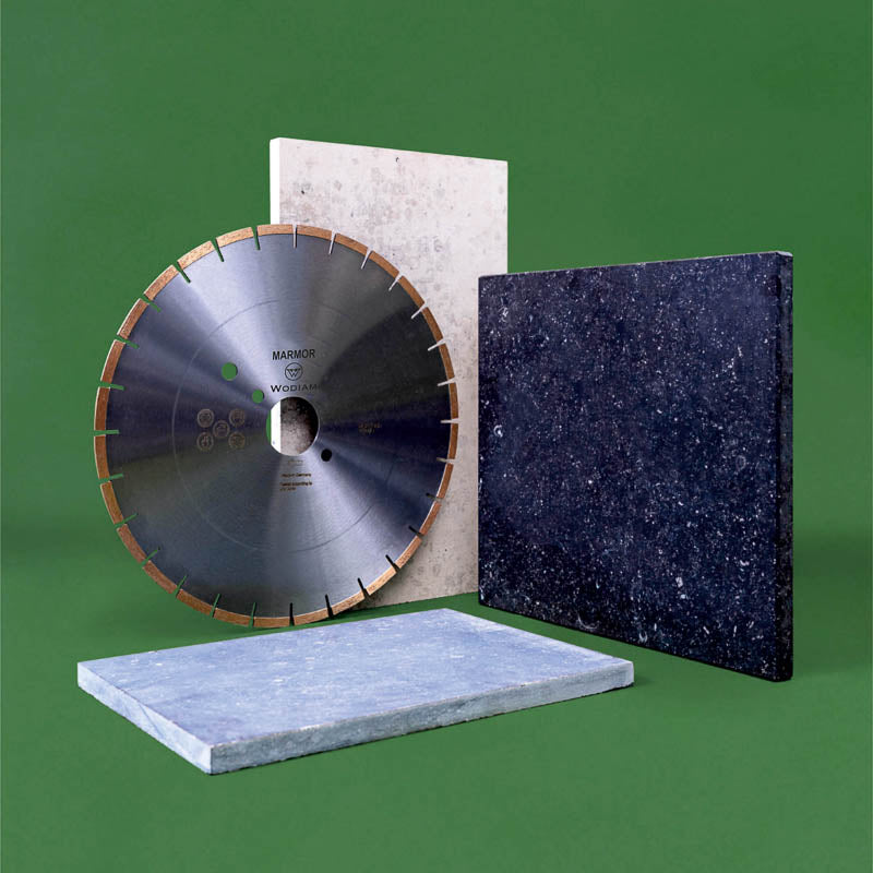 Marmor - Blades for variable rpm saw cutting Marble