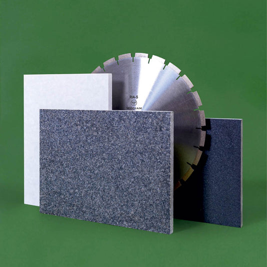Ria - Blades for Variable speed rpm saw cutting Granite / Quartz