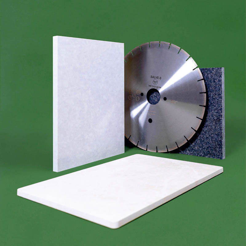 Salve - Blades for Fixed speed rpm saw cutting sintered materials